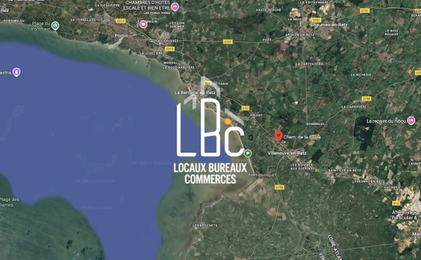 ROUTE BLEUE BOURGNEUF EN RETZ - Terrain à bâtir 4601 m² Zone