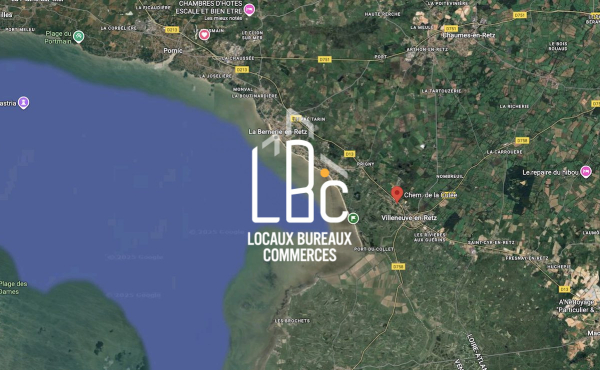 ROUTE BLEUE BOURGNEUF EN RETZ - Terrain à bâtir 4601 m² Zone